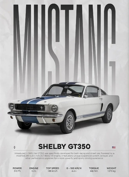 Mustang Shelby GT350 Vintage